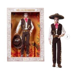 New Barbie Signature Día De Muertos 2025 Collectible Ken Doll Suit and Sombrero